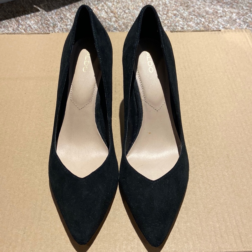 Aldo black heels